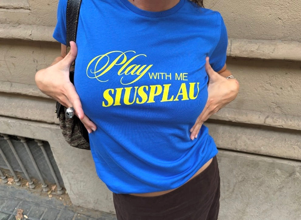 Play With Me Siusplau BLUE